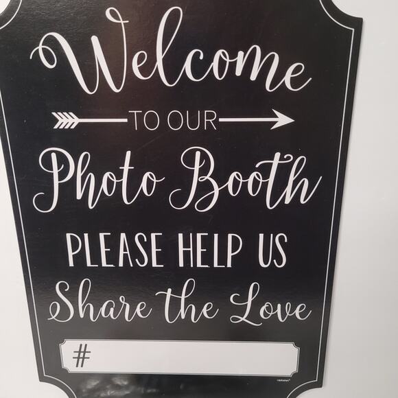 Photo Booth Sign and Props Set - Picture 10 of 16